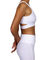 Scoop Front Band Back Top