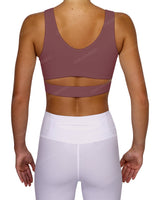 Scoop Front Band Back Top