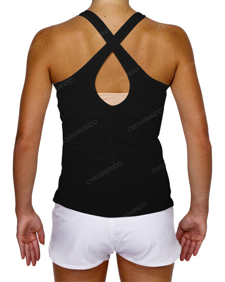 Cross Back Tank Top