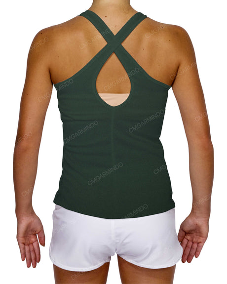 Cross Back Tank Top