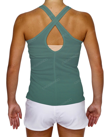 Cross Back Tank Top