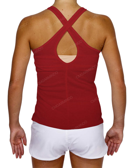 Cross Back Tank Top