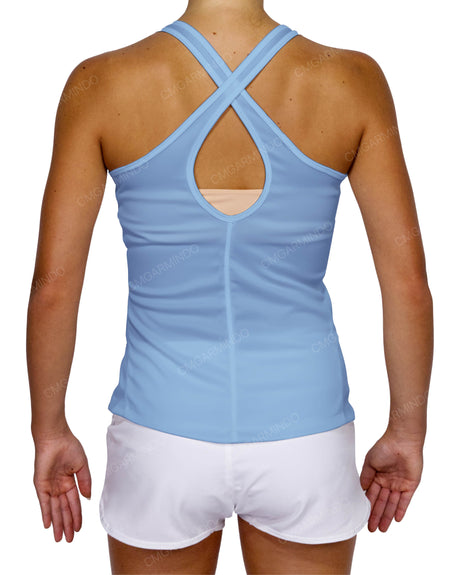 Cross Back Tank Top