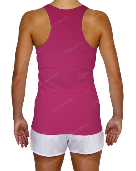 Fitted Racerback Tank Top