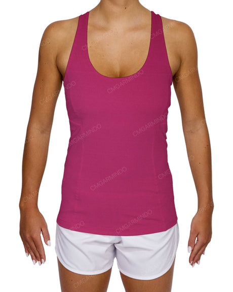 Fitted Racerback Tank Top
