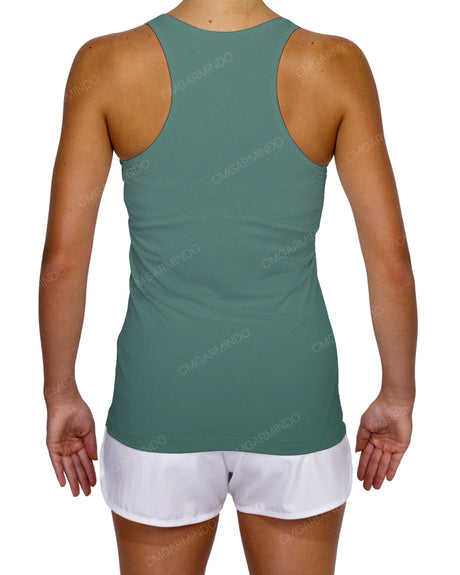 Fitted Racerback Tank Top