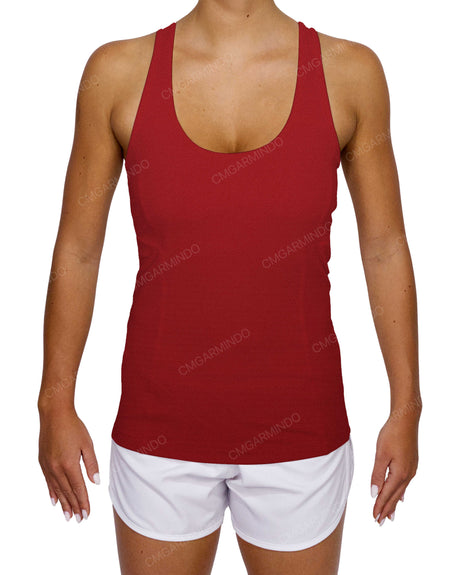 Fitted Racerback Tank Top