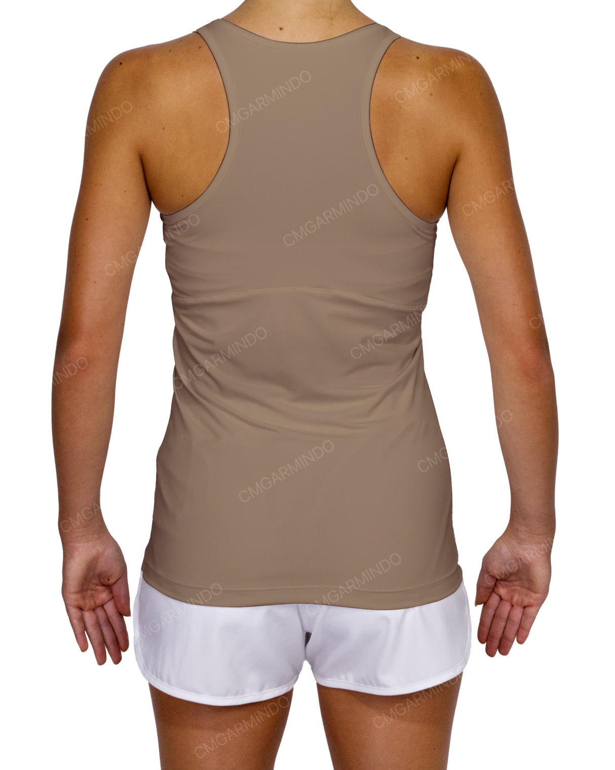 Fitted Racerback Tank Top