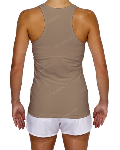 Fitted Racerback Tank Top