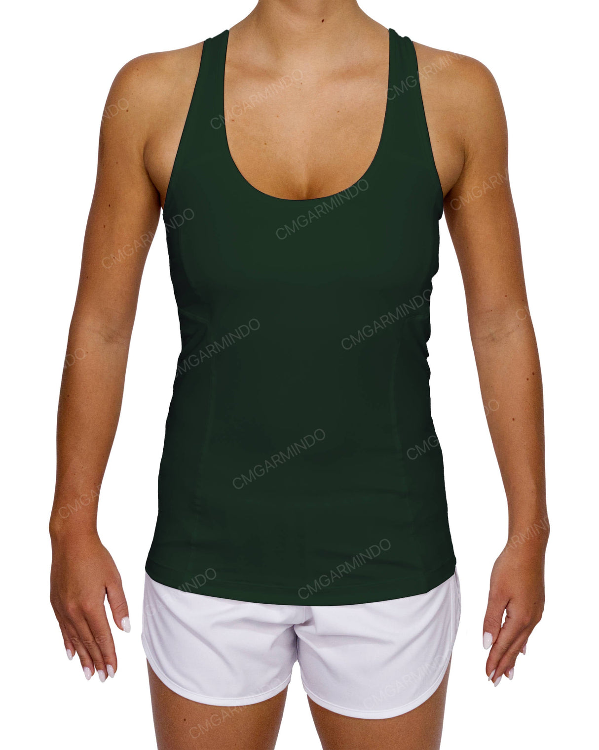 Fitted Racerback Tank Top