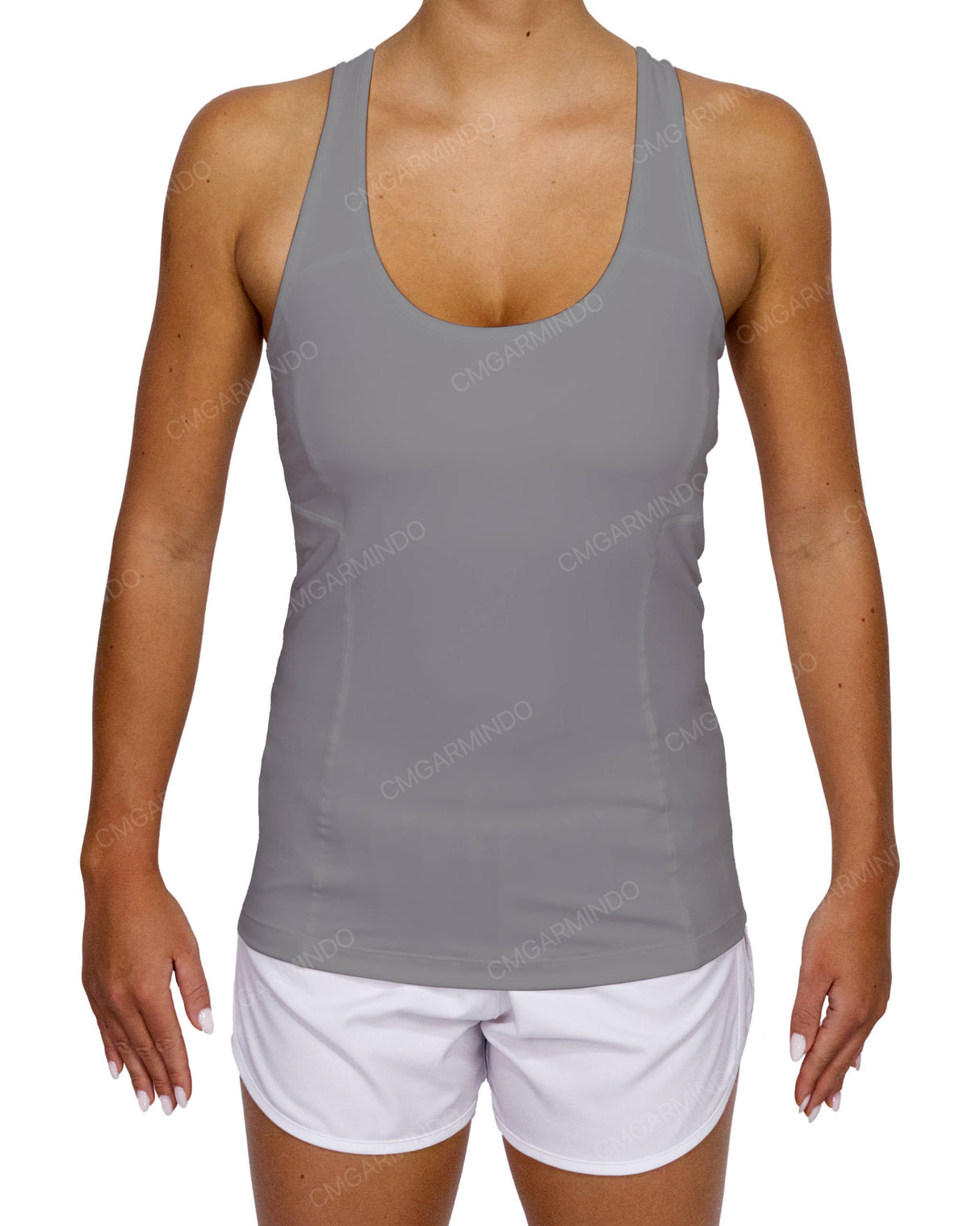 Fitted Racerback Tank Top