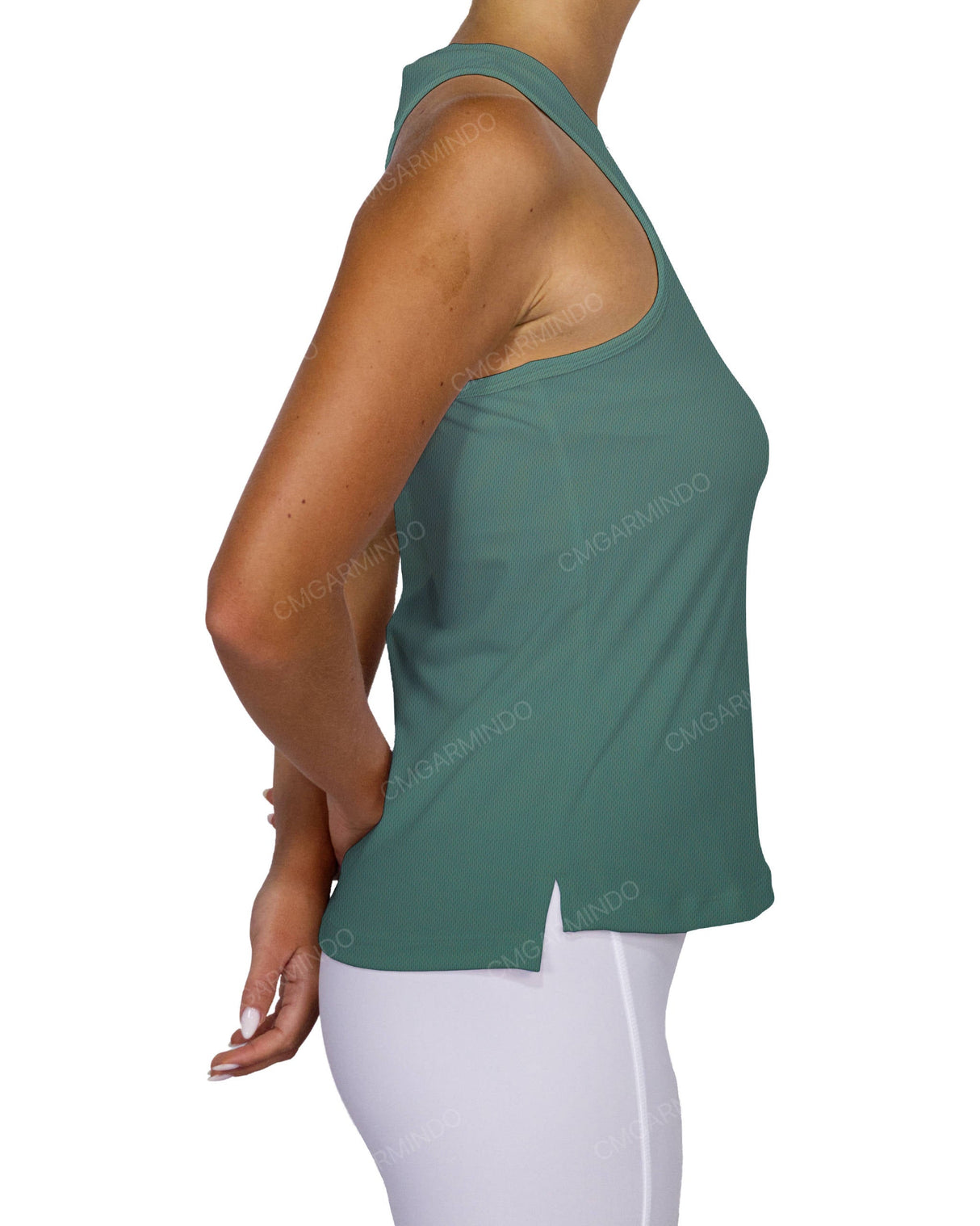 Wide Racerback Tank Top