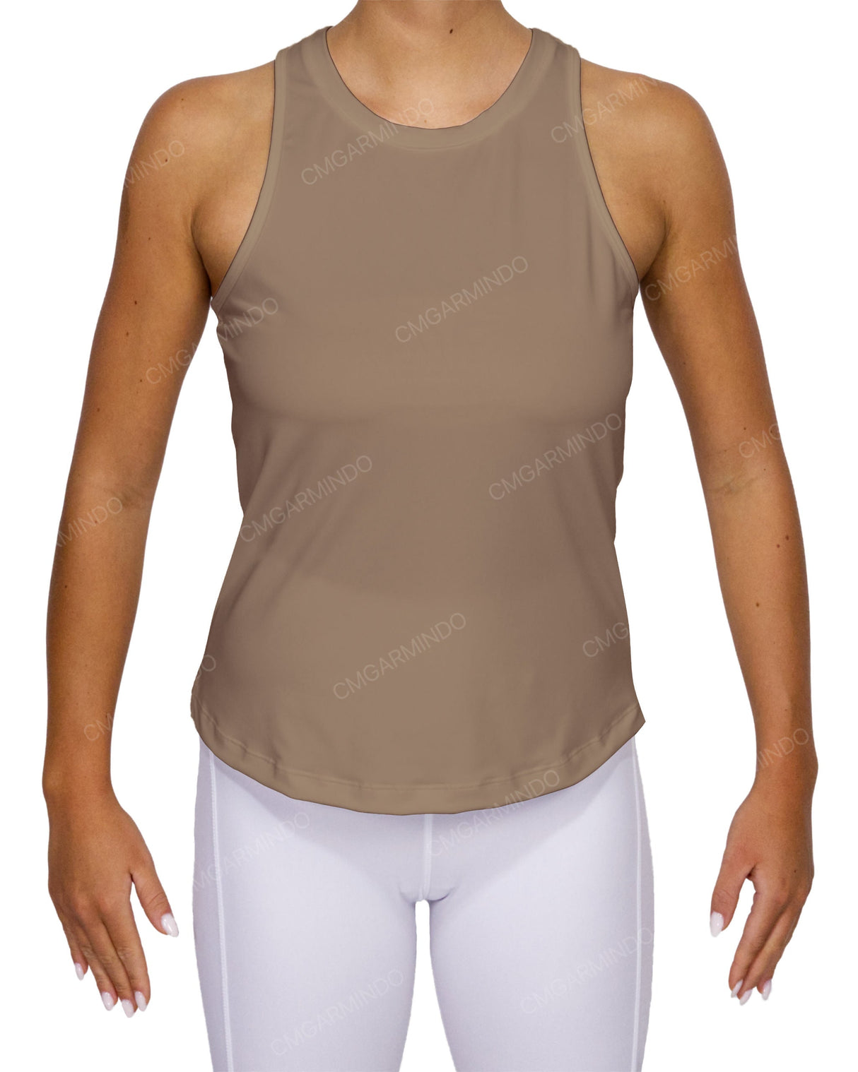Wide Racerback Tank Top