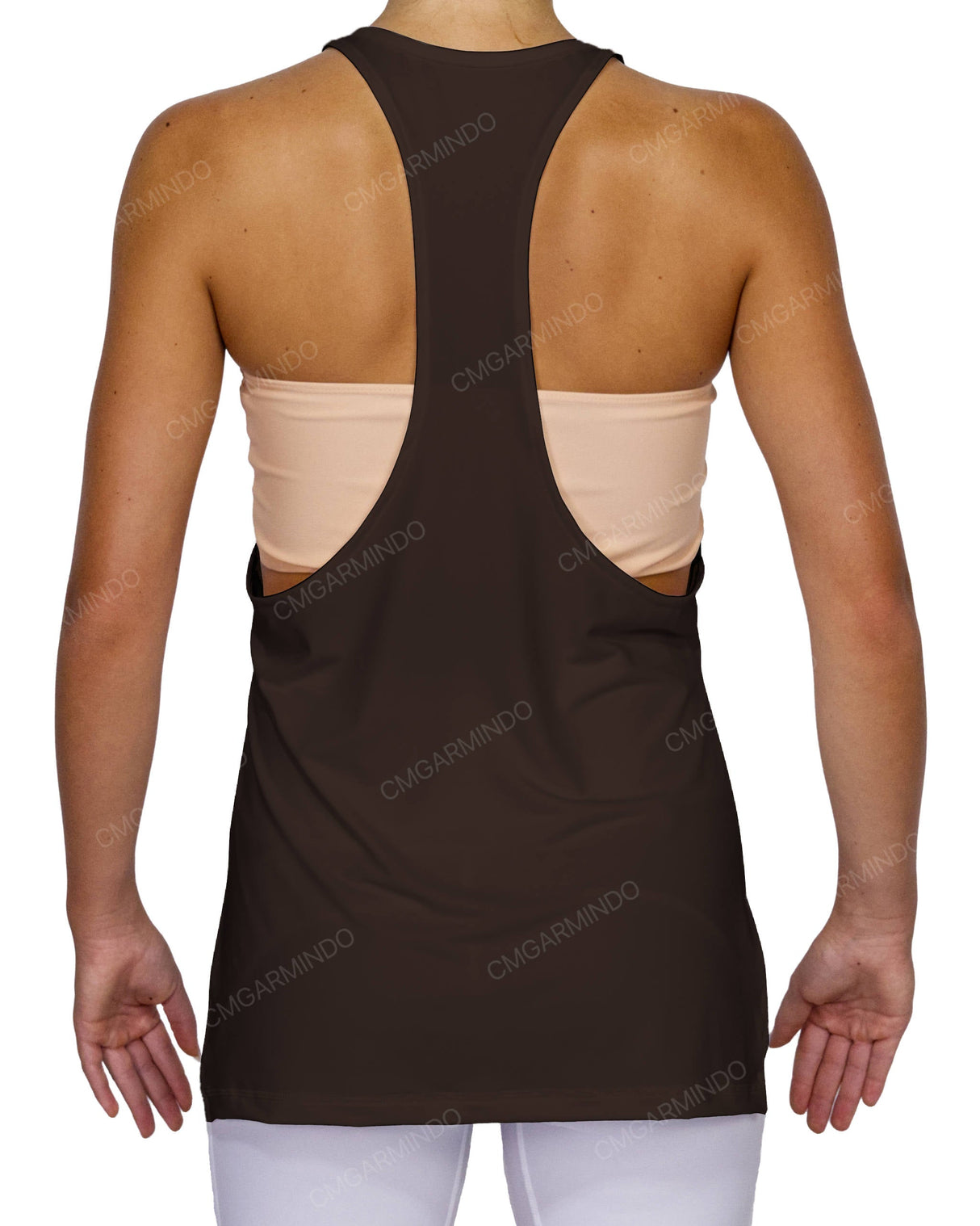 Long Side Slit Tank Top