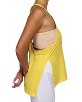 Long Side Slit Tank Top
