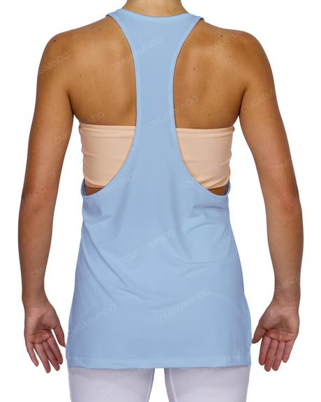 Long Side Slit Tank Top