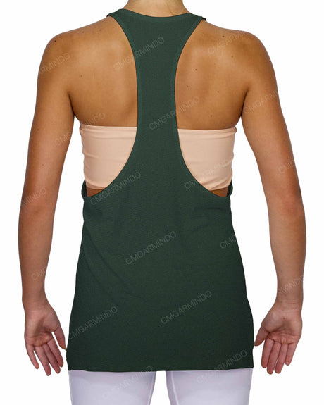 Long Side Slit Tank Top
