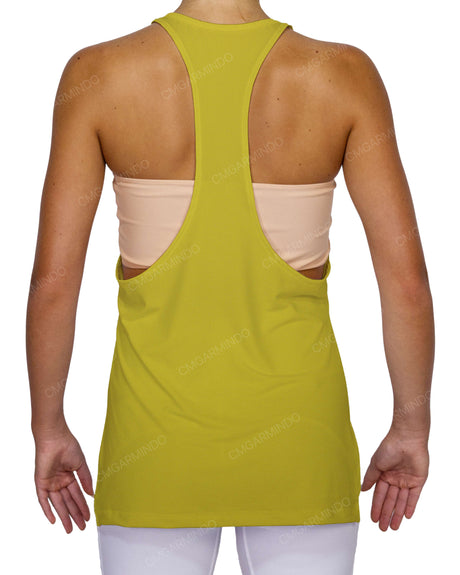 Long Side Slit Tank Top