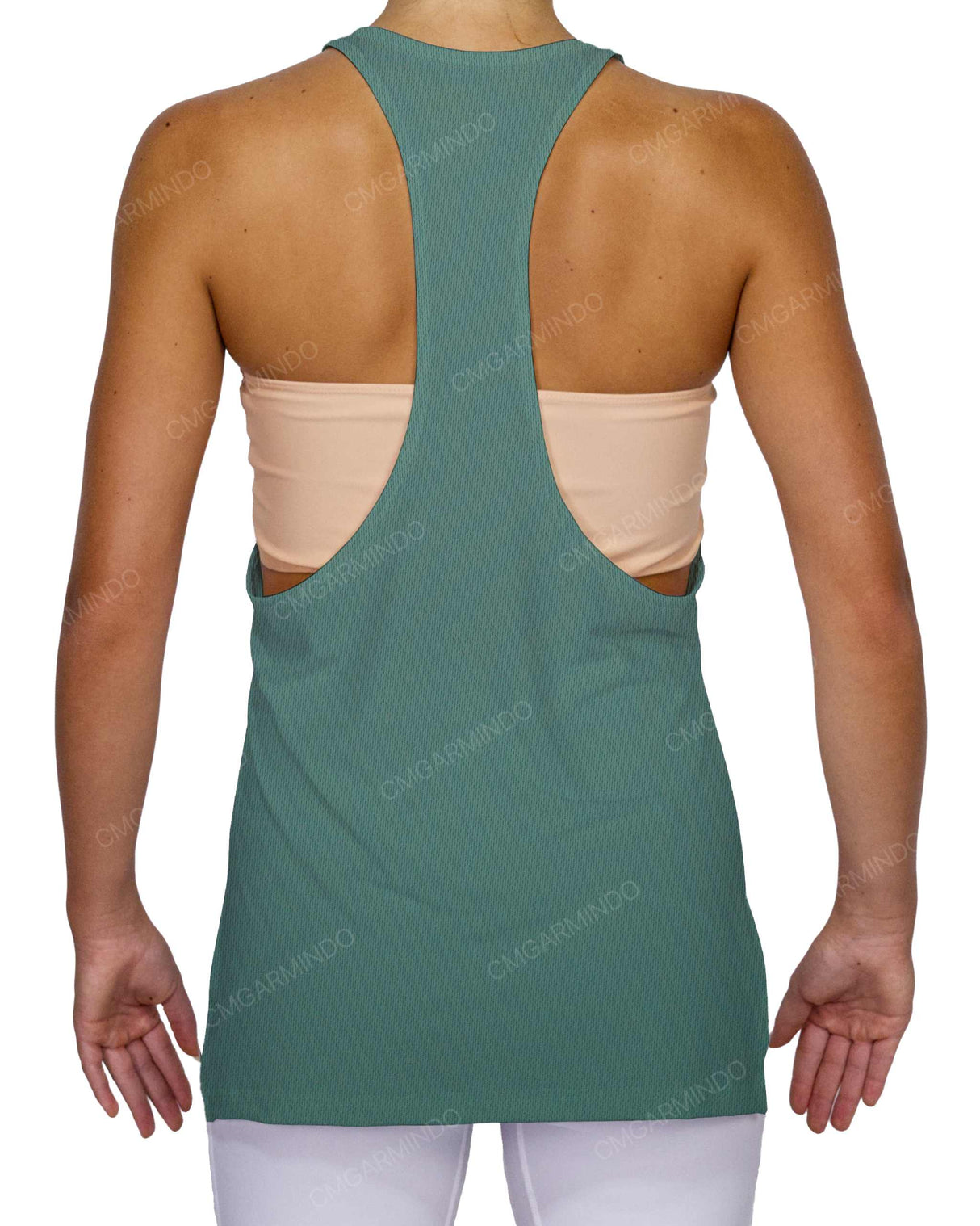 Long Side Slit Tank Top