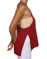 Long Side Slit Tank Top
