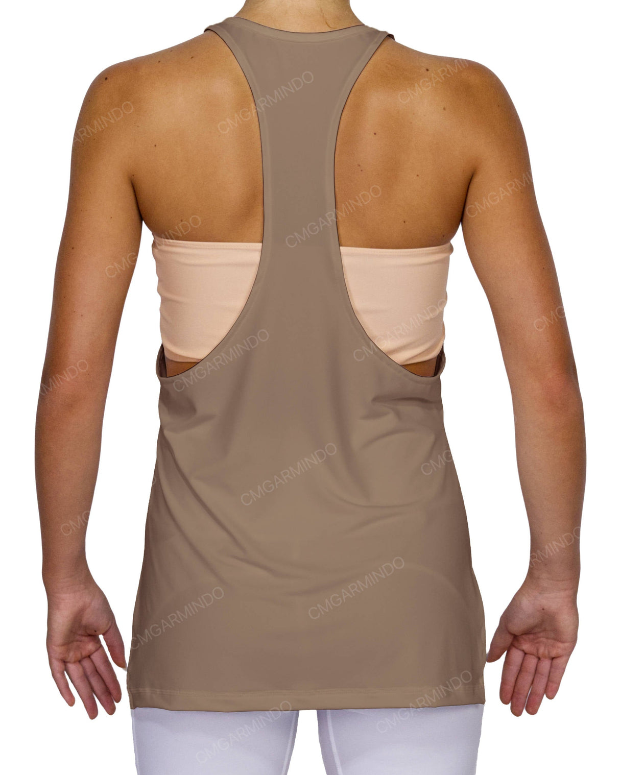 Long Side Slit Tank Top
