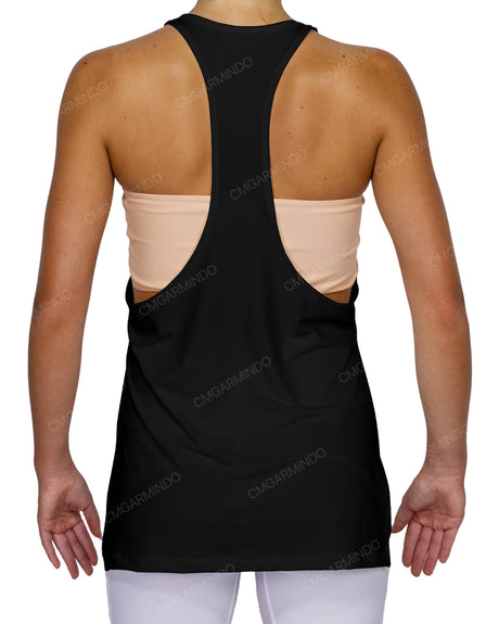 Long Side Slit Tank Top