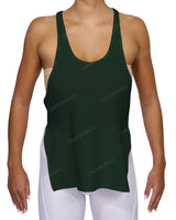 Long Side Slit Tank Top