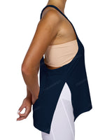 Long Side Slit Tank Top