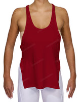 Long Side Slit Tank Top