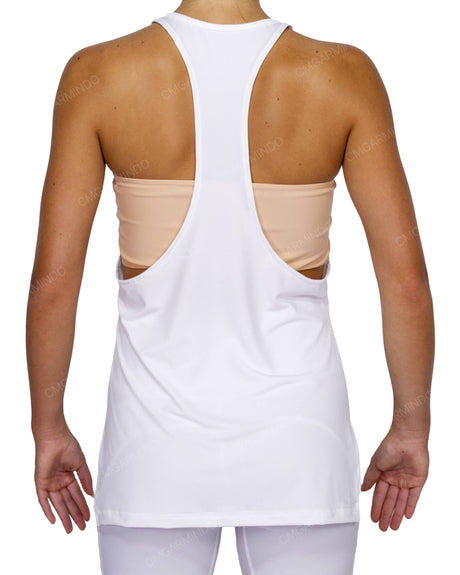 Long Side Slit Tank Top