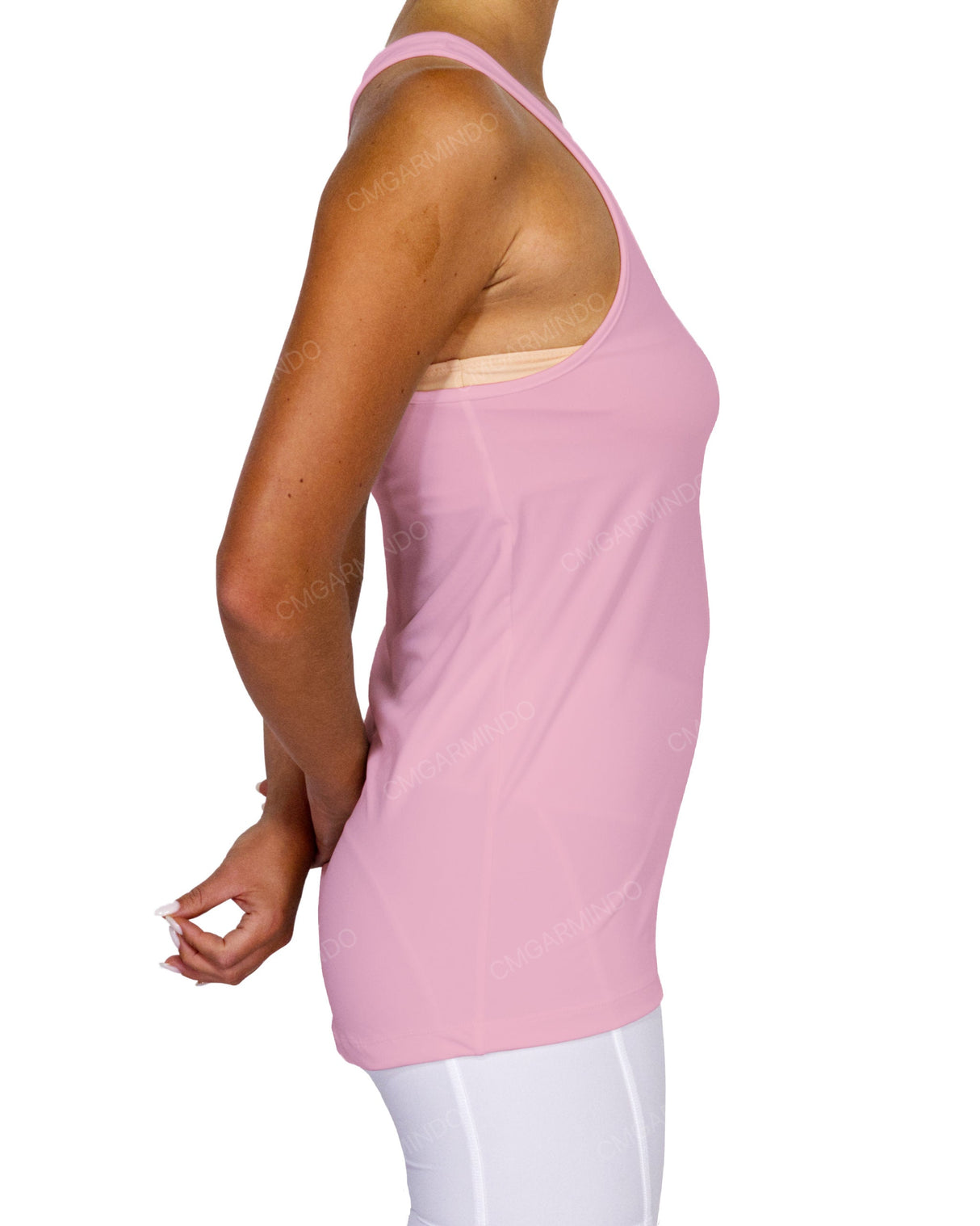 Scoop Hem Racerback Tank Top
