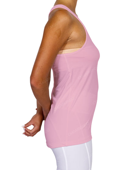 Scoop Hem Racerback Tank Top
