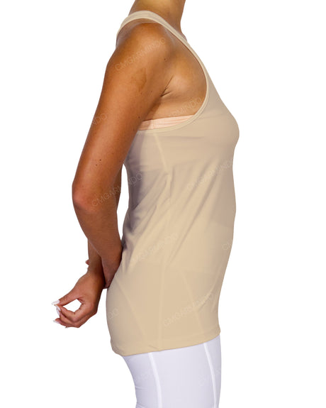 Scoop Hem Racerback Tank Top
