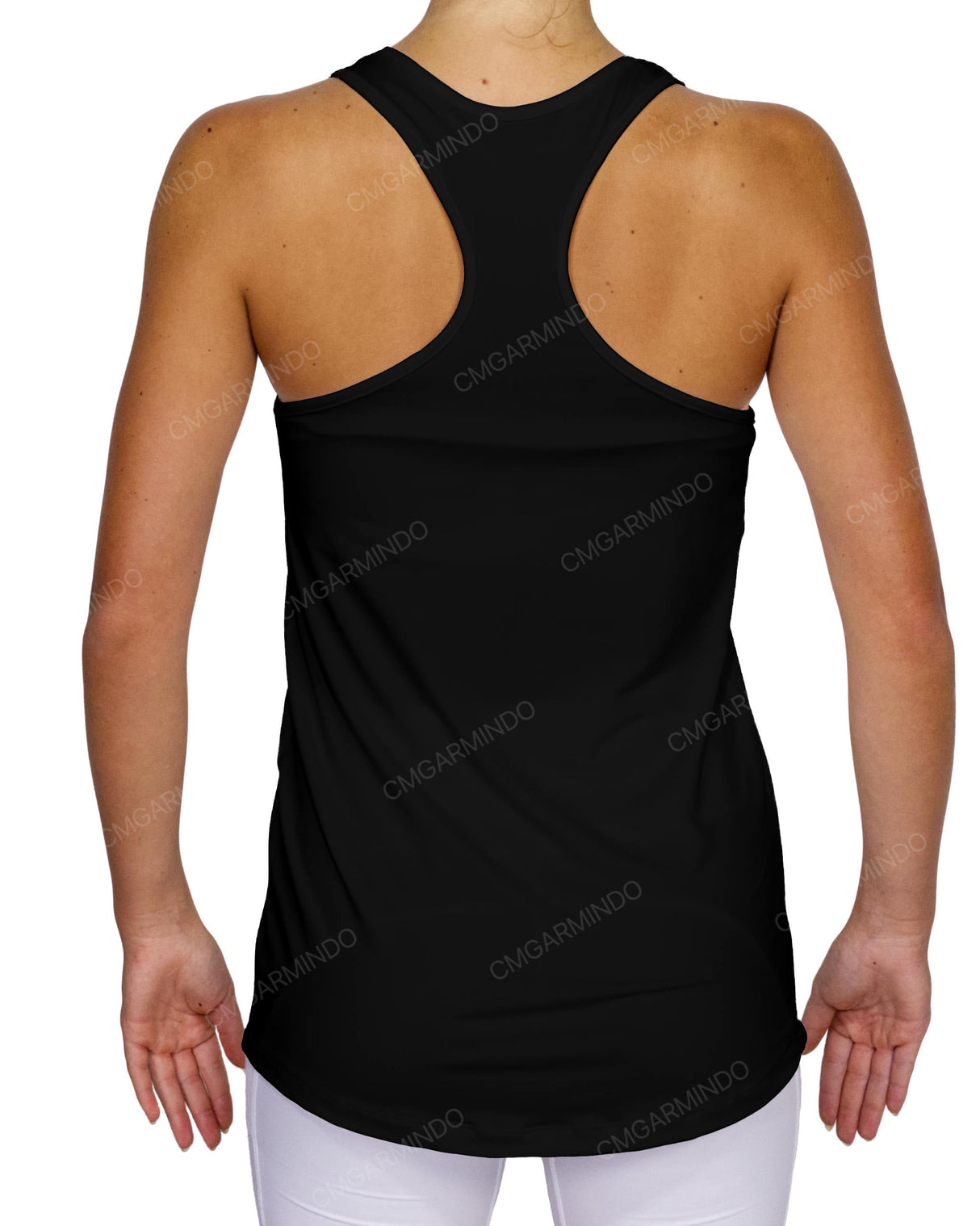 Scoop Hem Racerback Tank Top