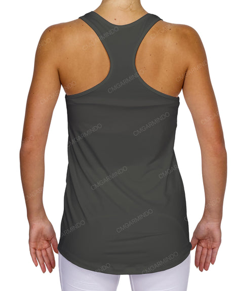 Scoop Hem Racerback Tank Top