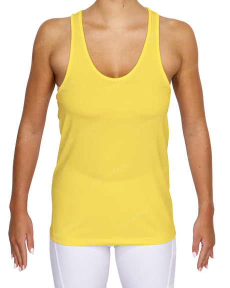 Scoop Hem Racerback Tank Top