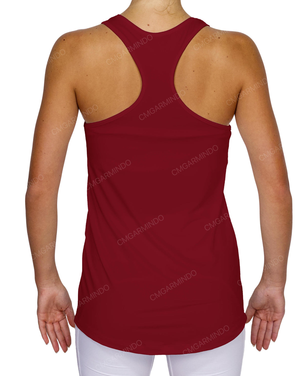 Scoop Hem Racerback Tank Top