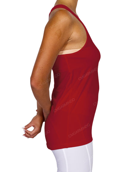 Scoop Hem Racerback Tank Top