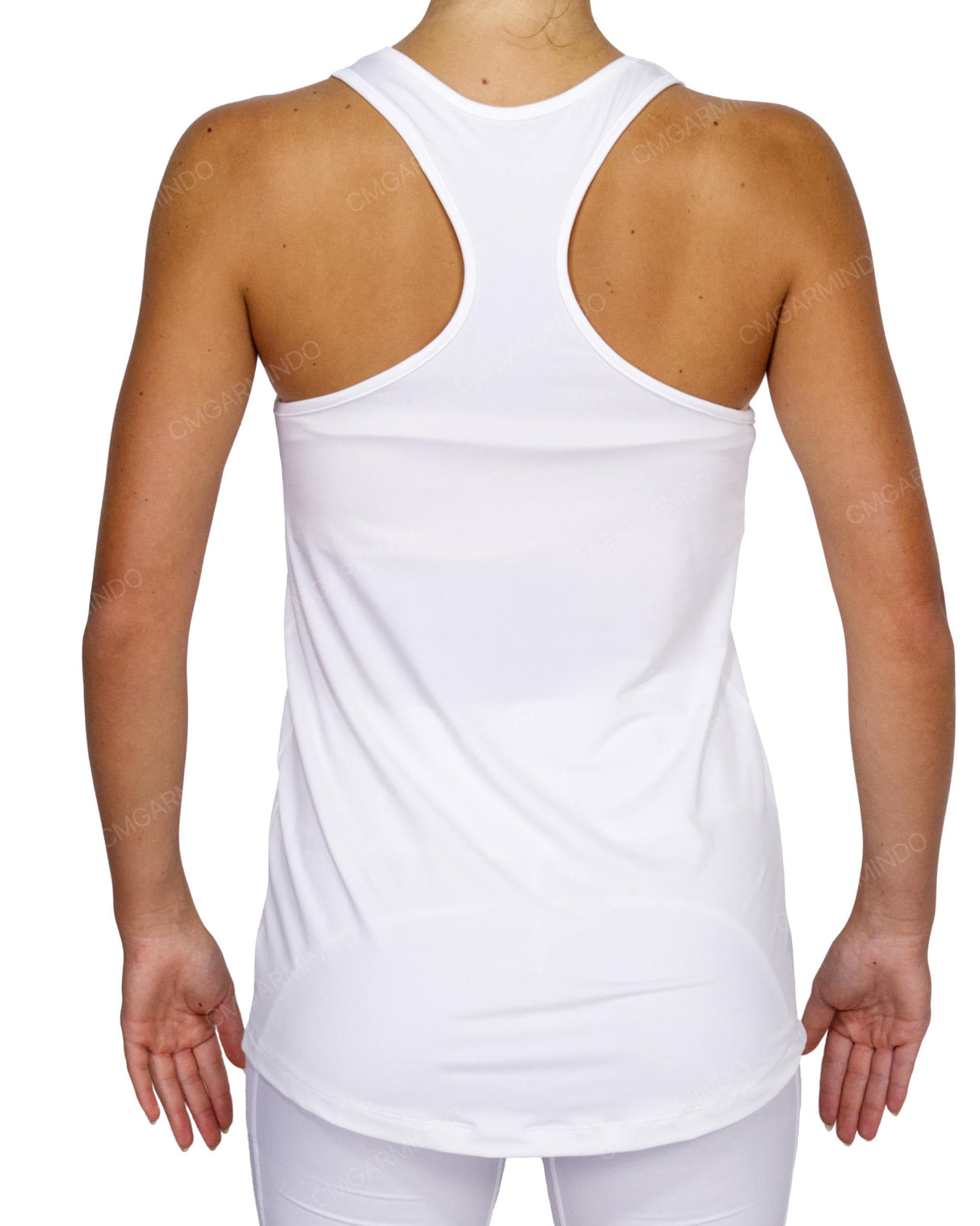 Scoop Hem Racerback Tank Top