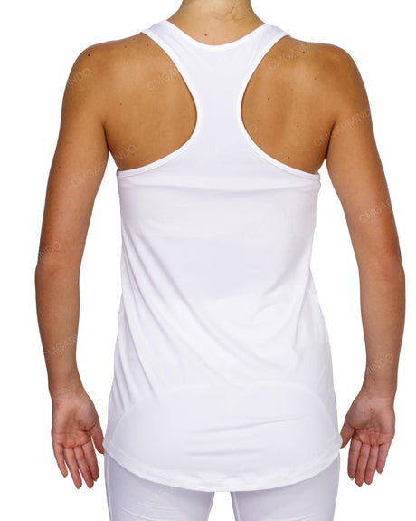 Scoop Hem Racerback Tank Top