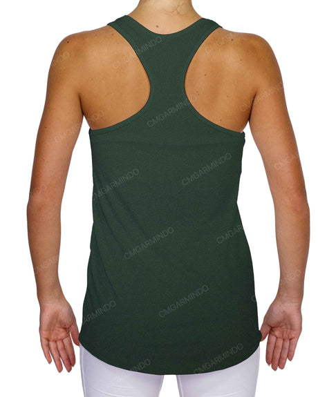 Scoop Hem Racerback Tank Top