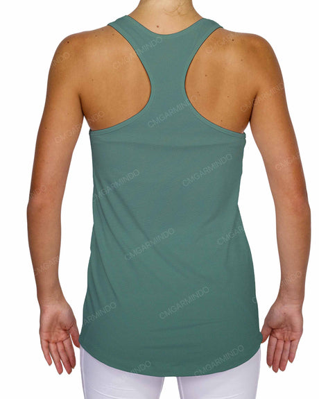Scoop Hem Racerback Tank Top
