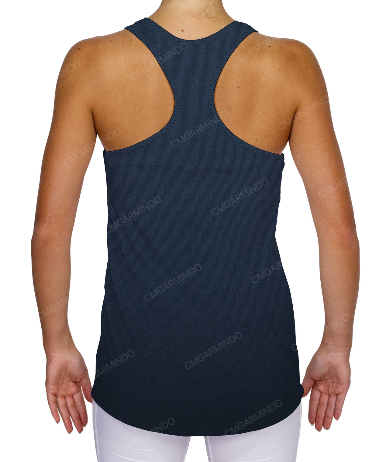 Scoop Hem Racerback Tank Top
