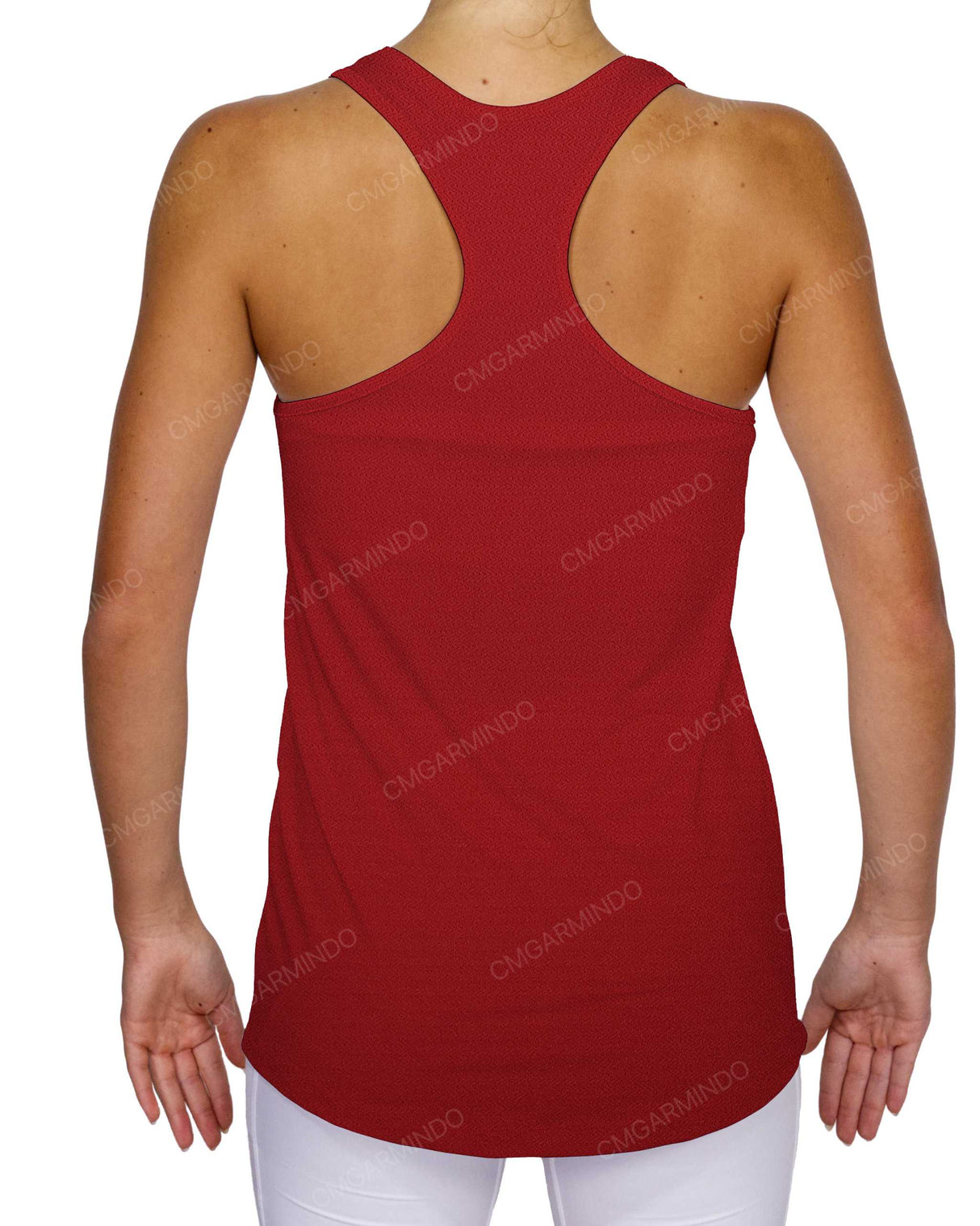 Scoop Hem Racerback Tank Top