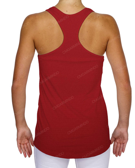 Scoop Hem Racerback Tank Top