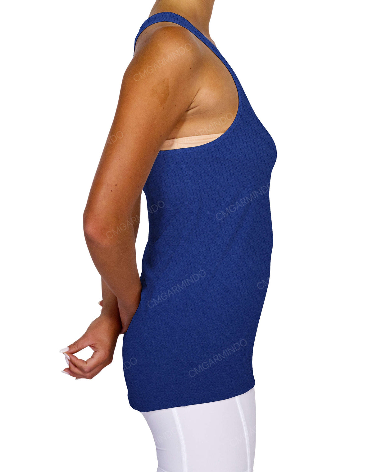 Scoop Hem Racerback Tank Top