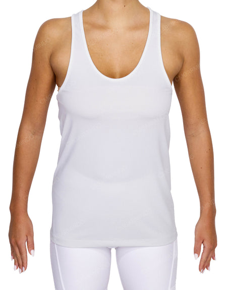 Scoop Hem Racerback Tank Top