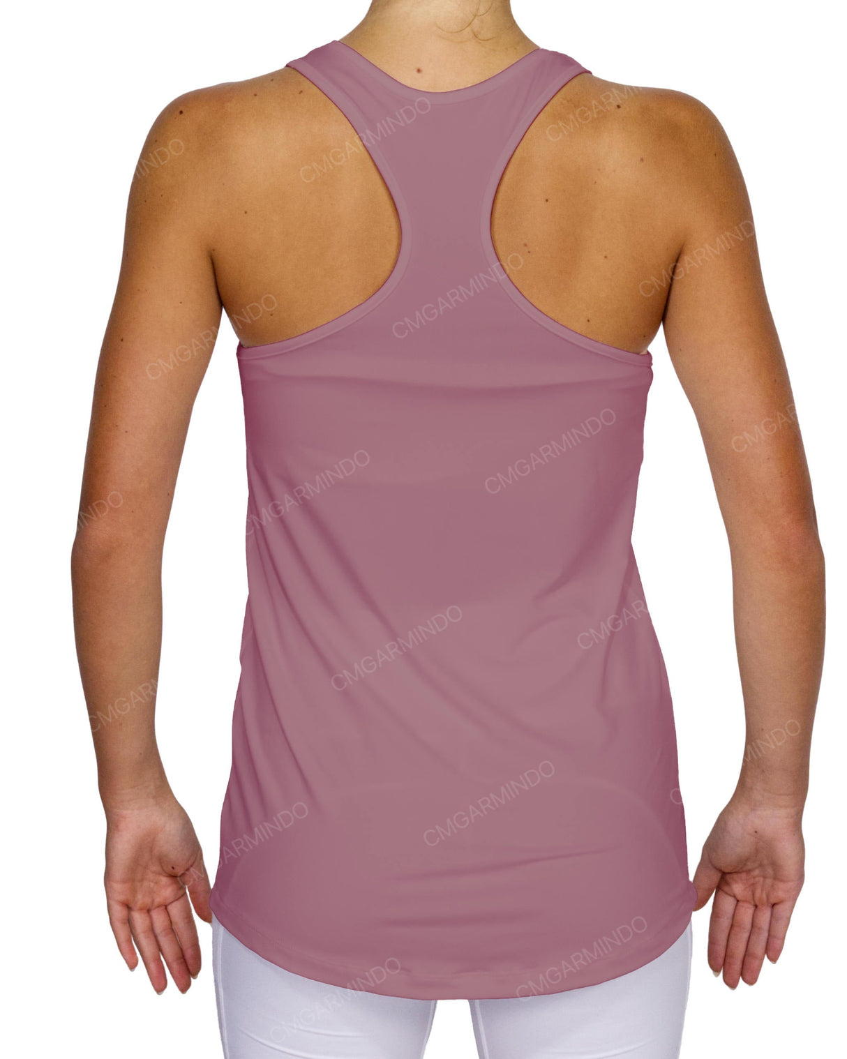 Scoop Hem Racerback Tank Top