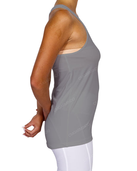 Scoop Hem Racerback Tank Top