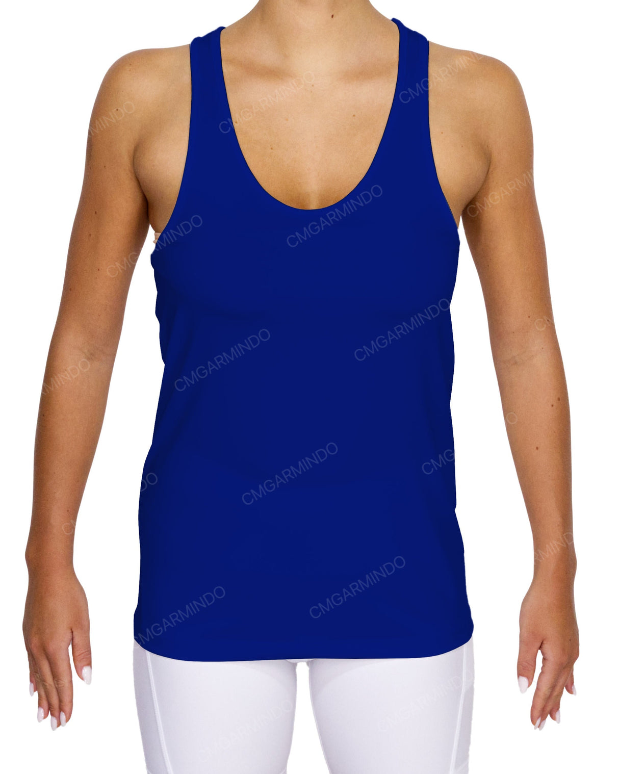 Scoop Hem Racerback Tank Top